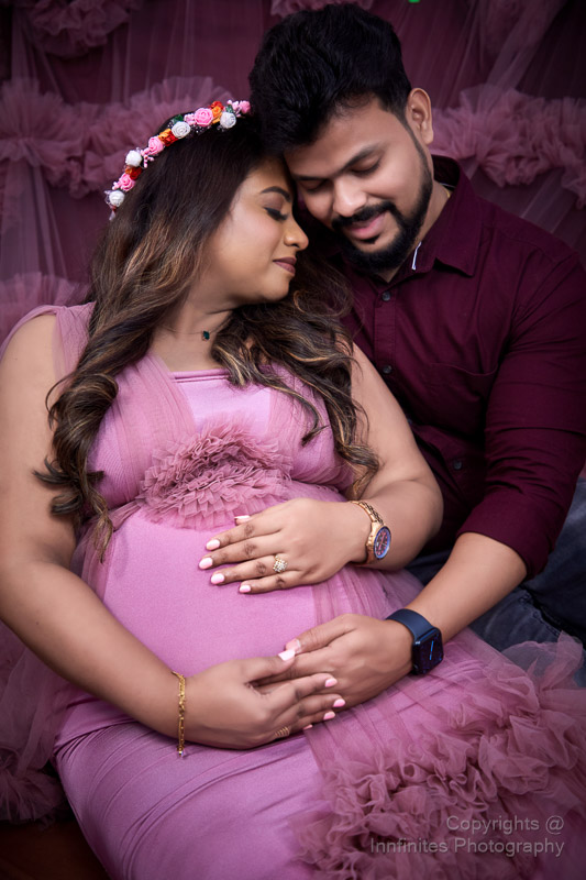 Sanjana M. - Maternity photoshoot makeup client